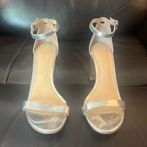 Jessica Simpson Silver heels